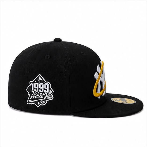 Casquette 59FIFTY Fitted MLB New York Yankees Black World Series 1999