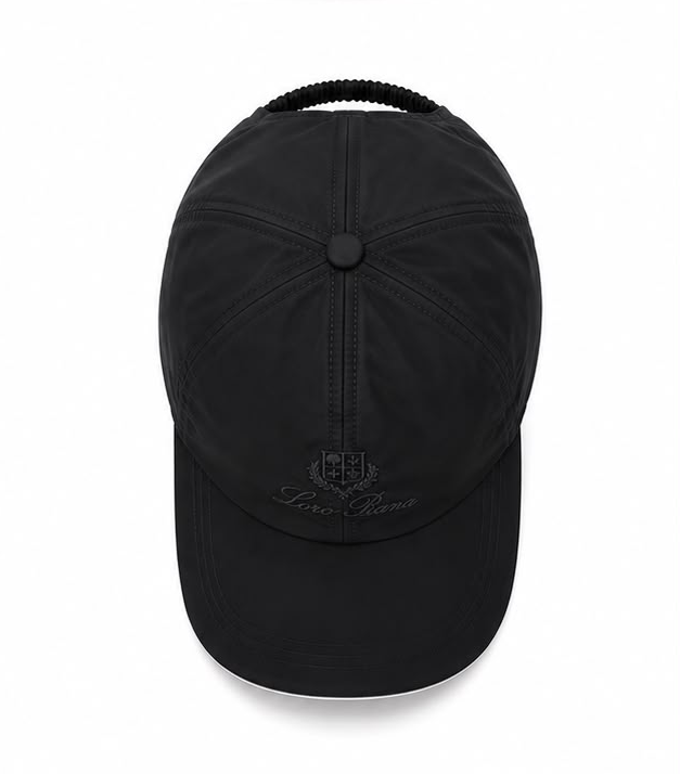 Casquette de baseball Loro Piana Black