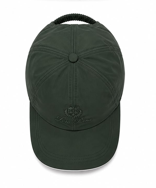 Casquette de baseball Loro Piana Drak Green