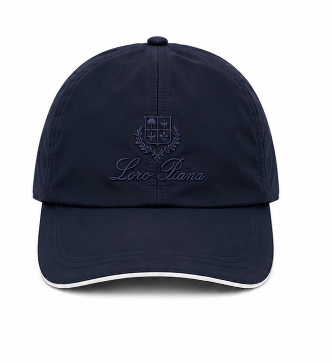Casquette de baseball Loro Piana Bleu Marine