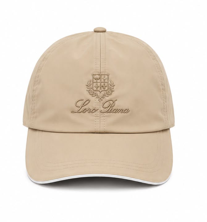 Casquette de baseball Loro Piana Buttery Beige