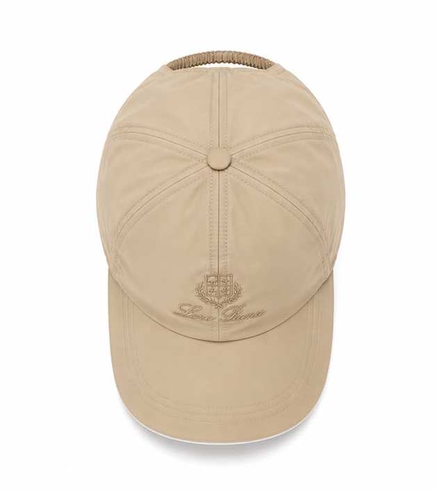 Casquette de baseball Loro Piana Buttery Beige