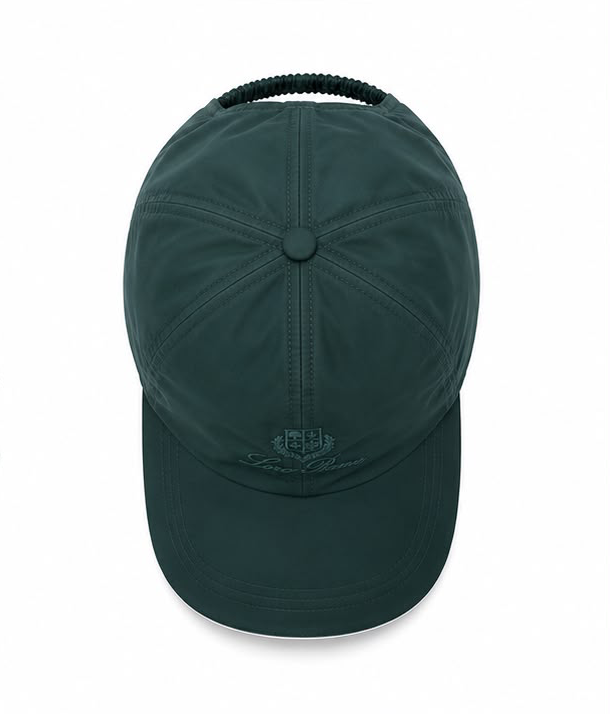 Casquette de baseball Loro Piana Green