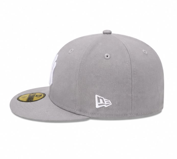 Casquette 59FIFTY Fitted NY MLB Essential Gris