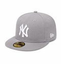 Casquette 59FIFTY Fitted NY MLB Essential Gris